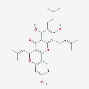 molecular formula C30H32O6 B1213777 Artelastin CAS No. 182052-05-7