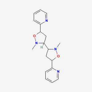 2,2'-Dimethyl-5,5'-bis(2-pyridinyl)-3,3'-biisoxazolidine