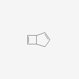 molecular formula C7H8 B1213820 Bicyclo[3.2.0]hepta-2,6-diene CAS No. 2422-86-8