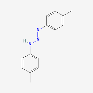 molecular formula C14H15N3 B1213826 1,3-Di-p-tolyltriazene CAS No. 785-86-4