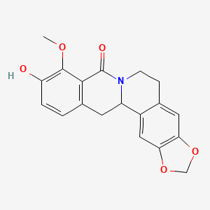 molecular formula C19H17NO5 B1213835 8-Oxotetrahydrothalifendine 