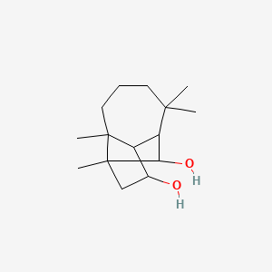 molecular formula C15H26O2 B1213837 Culmorin 