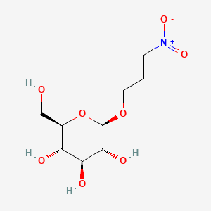 molecular formula C9H17NO8 B1213852 Miserotoxin CAS No. 24502-76-9