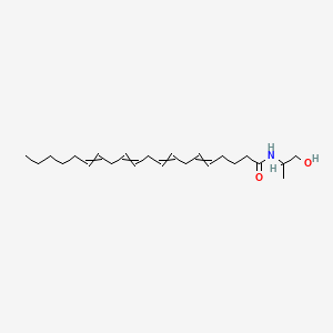 molecular formula C23H39NO2 B1213857 AM 356;AM-356;AM356 