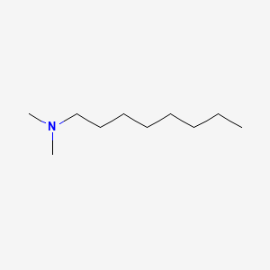 molecular formula C10H23N B1213869 N,N-二甲基辛胺 CAS No. 7378-99-6