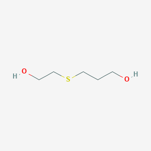 molecular formula C5H12O2S B1213876 3-[(2-羟乙基)硫基]-1-丙醇 CAS No. 5323-60-4