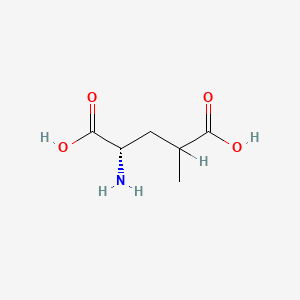molecular formula C6H11NO4 B1213886 4-Methyl-L-glutamate 