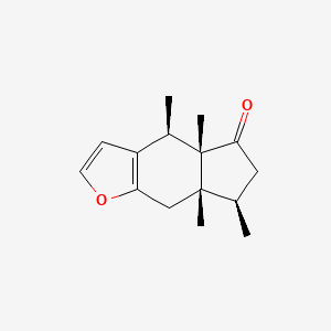molecular formula C15H20O2 B1213892 Pinguisone CAS No. 22489-40-3