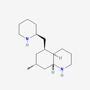 molecular formula C16H30N2 B1213893 Phlegmarine CAS No. 66834-87-5