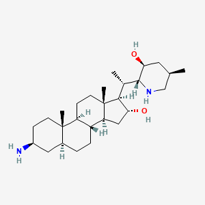 molecular formula C27H48N2O2 B1213897 Solacapine CAS No. 63785-22-8