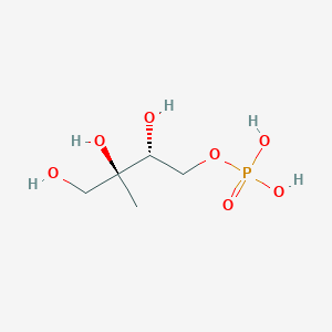 molecular formula C5H13O7P B1213898 Methyl-D-erythritol Phosphate CAS No. 206440-72-4