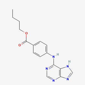 butyl 4-(9H-purin-6-ylamino)benzoate