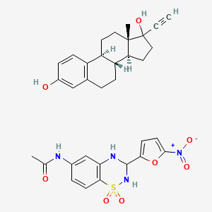 molecular formula C33H36N4O8S B1213955 Utonex CAS No. 78920-52-2