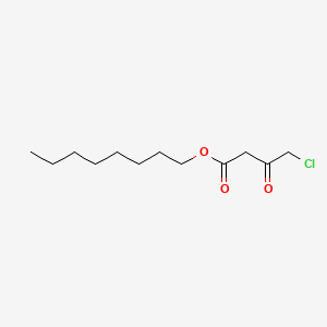 molecular formula C12H21ClO3 B1213964 Octyl-4-chloroacetoacetate CAS No. 41051-21-2