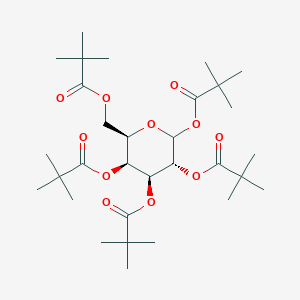 B012140 1,2,3,4,6-Pentakis-O-(2,2-dimethylpropanoyl)-D-galactopyranose CAS No. 108342-85-4