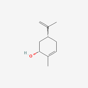molecular formula C10H16O B1214017 (-)-cis-Carveol CAS No. 2102-59-2