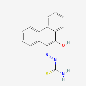 molecular formula C15H11N3OS B1214037 Phenanthraquinone monothiosemicarbazone CAS No. 59851-25-1