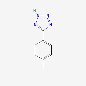 molecular formula C8H8N4 B1214041 5-(4-Methylphenyl)-1H-tetrazole CAS No. 24994-04-5