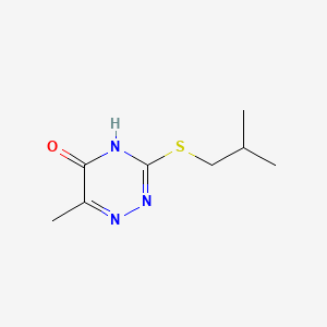 3-(Isobutylthio)-6-methyl-1,2,4-triazin-5-ol