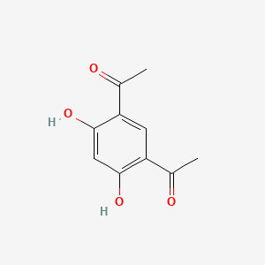 molecular formula C10H10O4 B1214101 4,6-二乙酰基间苯二酚 CAS No. 2161-85-5