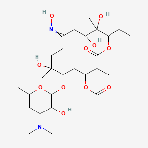 B1214106 5-O-Desosaminylerythronolide A oxime CAS No. 53066-45-8