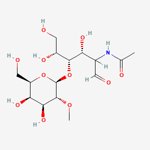 molecular formula C15H27NO11 B1214136 N-Acetyl-2'-O-methyllactosamine CAS No. 99933-16-1