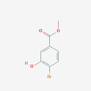 molecular formula C8H7BrO3 B121415 4-溴-3-羟基苯甲酸甲酯 CAS No. 106291-80-9