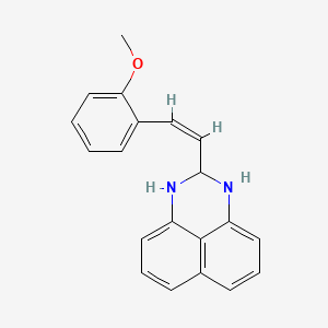 2-[(Z)-2-(2-methoxyphenyl)ethenyl]-2,3-dihydro-1H-perimidine