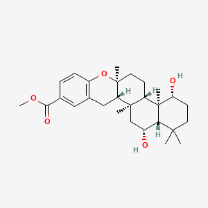 molecular formula C28H40O5 B1214173 Tolypodiol CAS No. 178948-67-9