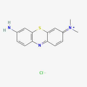 molecular formula C14H14ClN3S B1214176 Azure A CAS No. 531-53-3