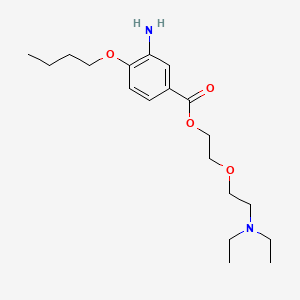 molecular formula C19H32N2O4 B1214178 Betoxycaine CAS No. 3818-62-0