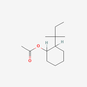 molecular formula C13H24O2 B1214190 2-tert-Pentylcyclohexyl acetate CAS No. 67874-72-0