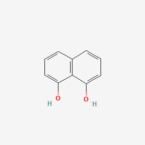 molecular formula C10H8O2 B1214196 萘-1,8-二酚 CAS No. 569-42-6