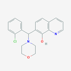 7-[(2-Chlorophenyl)(morpholin-4-yl)methyl]quinolin-8-ol