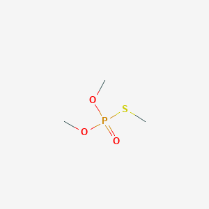 molecular formula C3H9O3PS B121422 O,O,S-三甲基硫代磷酸酯 CAS No. 152-20-5