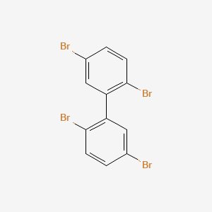molecular formula C12H6Br4 B1214240 2,2',5,5'-Tetrabromobiphenyl CAS No. 59080-37-4