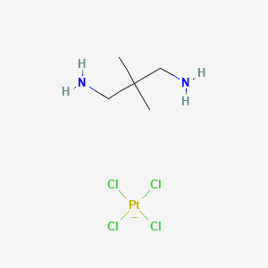 (2,2-Dimethylpropane-1,3-diammine)tetrachloroplatinum(II)