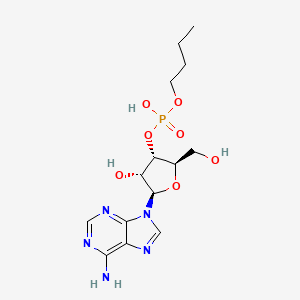 3'-(1-Butylphosphoryl)adenosine