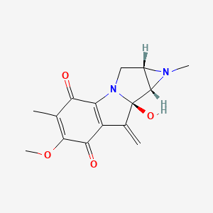 molecular formula C15H16N2O4 B1214266 Mitomycin H CAS No. 74148-44-0
