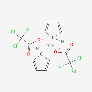 Titanocene bis(trichloroacetate)