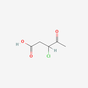 3-Chloro-4-oxopentanoic acid