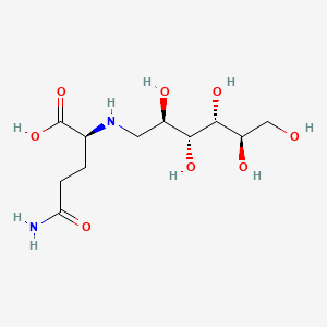 molecular formula C11H22N2O8 B1214287 Mannopine CAS No. 87084-52-4
