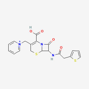 molecular formula C19H18N3O4S2+ B1214292 Floridin 
