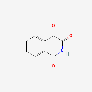 molecular formula C9H5NO3 B1214296 isoquinoline-1,3,4(2H)-trione CAS No. 521-73-3