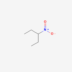 molecular formula C5H11NO2 B1214299 3-硝基戊烷 CAS No. 551-88-2