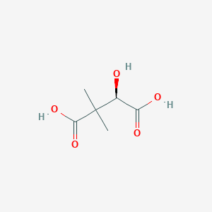 molecular formula C6H10O5 B1214316 (R)-3,3-dimethylmalic acid 
