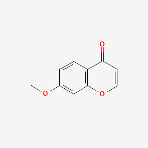 molecular formula C10H8O3 B1214331 7-Methoxy-4H-chromen-4-one CAS No. 5751-52-0