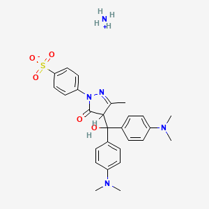 molecular formula C27H33N5O5S B1214360 Aminon CAS No. 34815-94-6