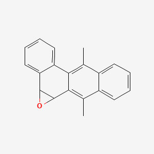 molecular formula C20H16O B1214384 7,12-Dimethylbenz[a]anthracene 5,6-oxide 