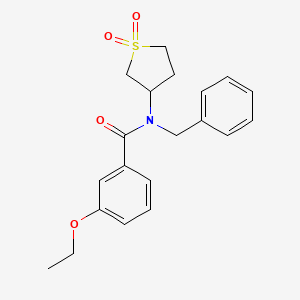 N-benzyl-N-(1,1-dioxidotetrahydrothiophen-3-yl)-3-ethoxybenzamide